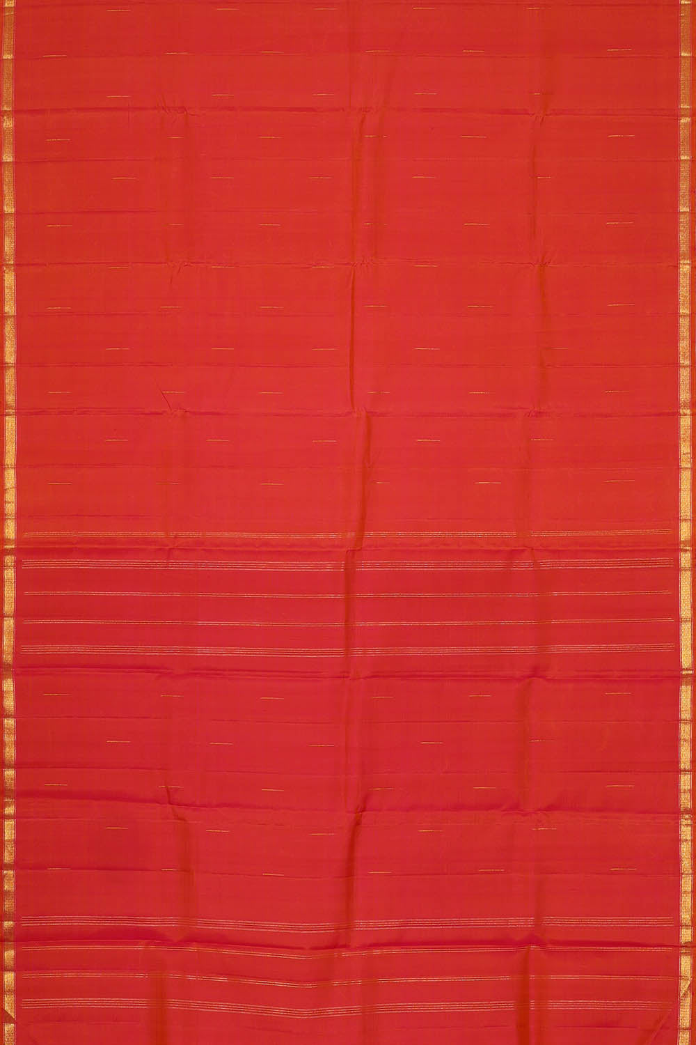 Image of Arani Silk Orange Saree
