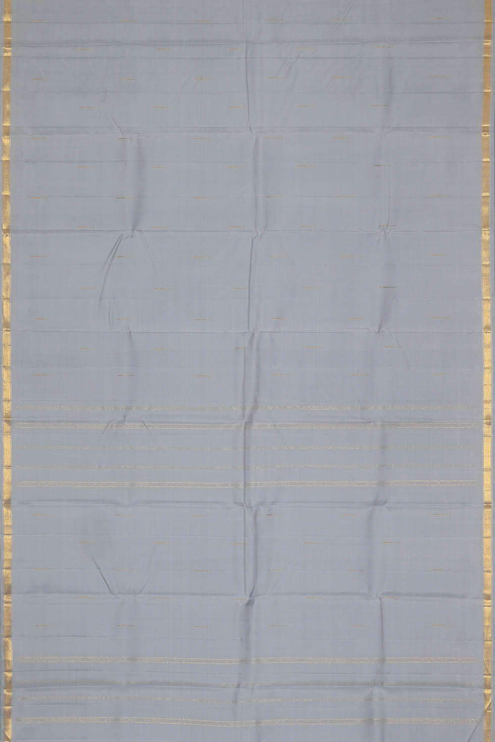 Image of Arani Silk Grey Saree