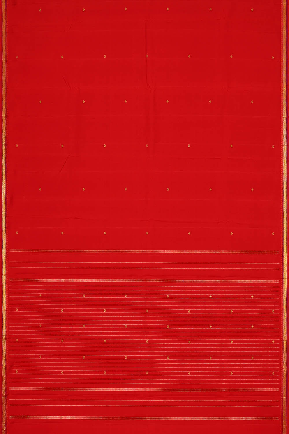 Image of Arani Silk Red Saree