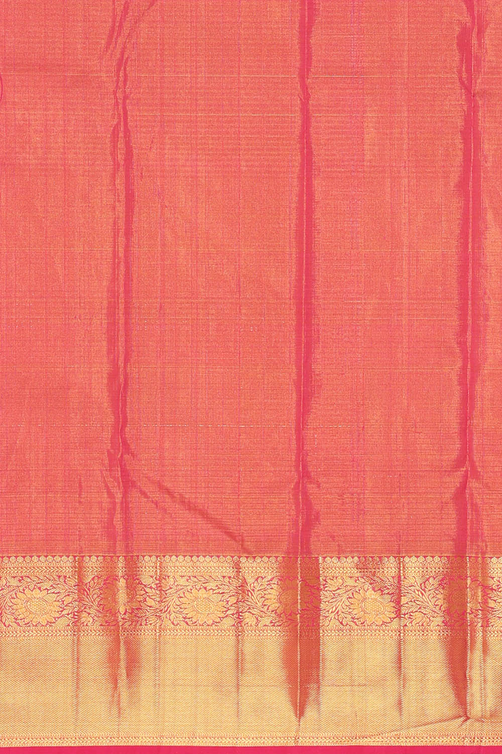 Image of Kanchipattu Tissue Pink Saree