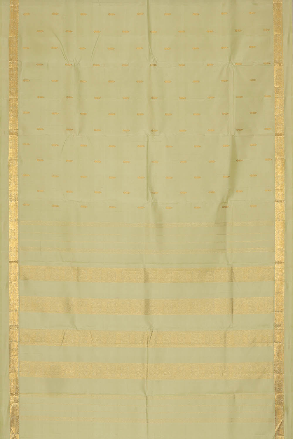 Image of Arani Silk Pastel Green Saree