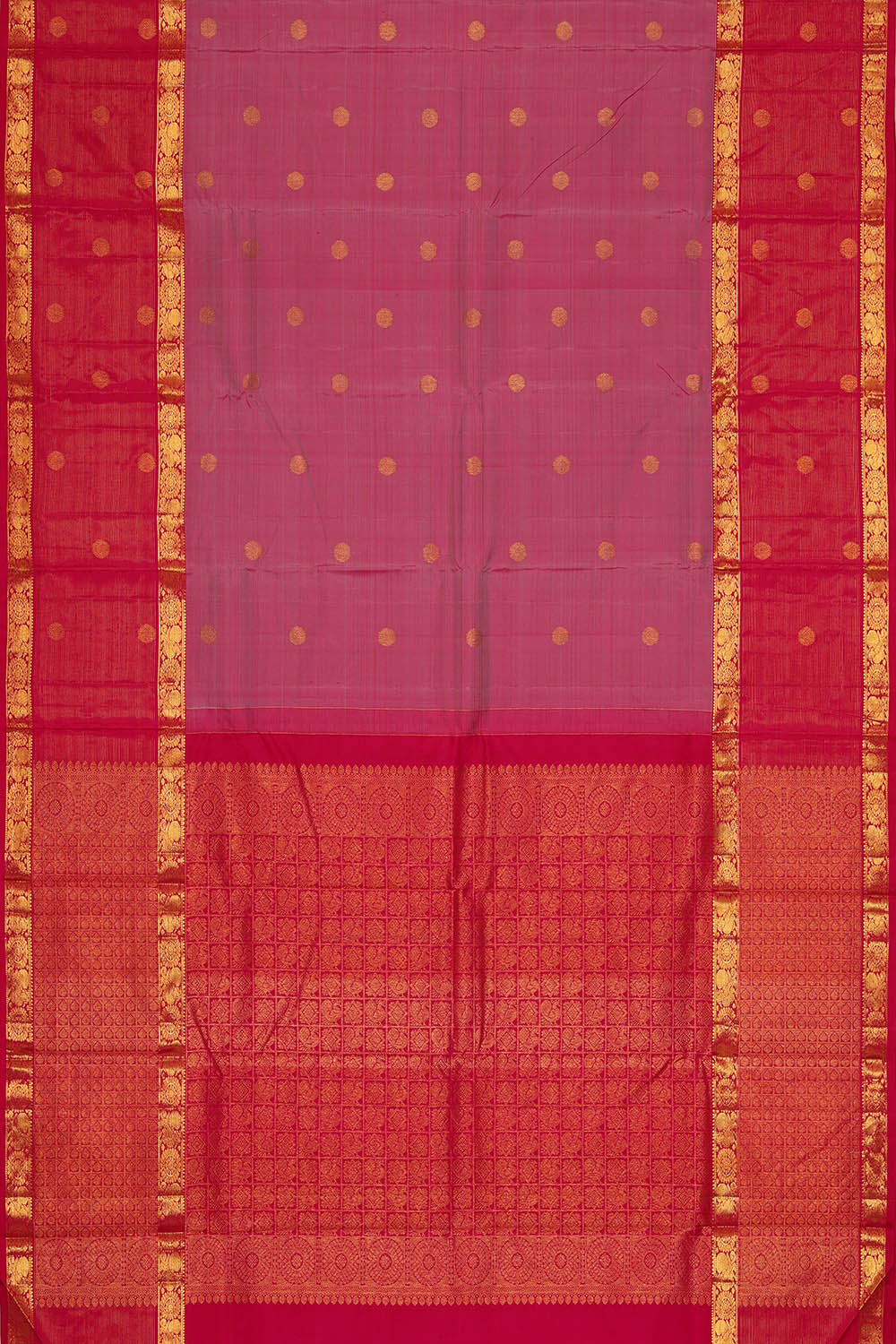 Image of Arani Silk Pink Saree