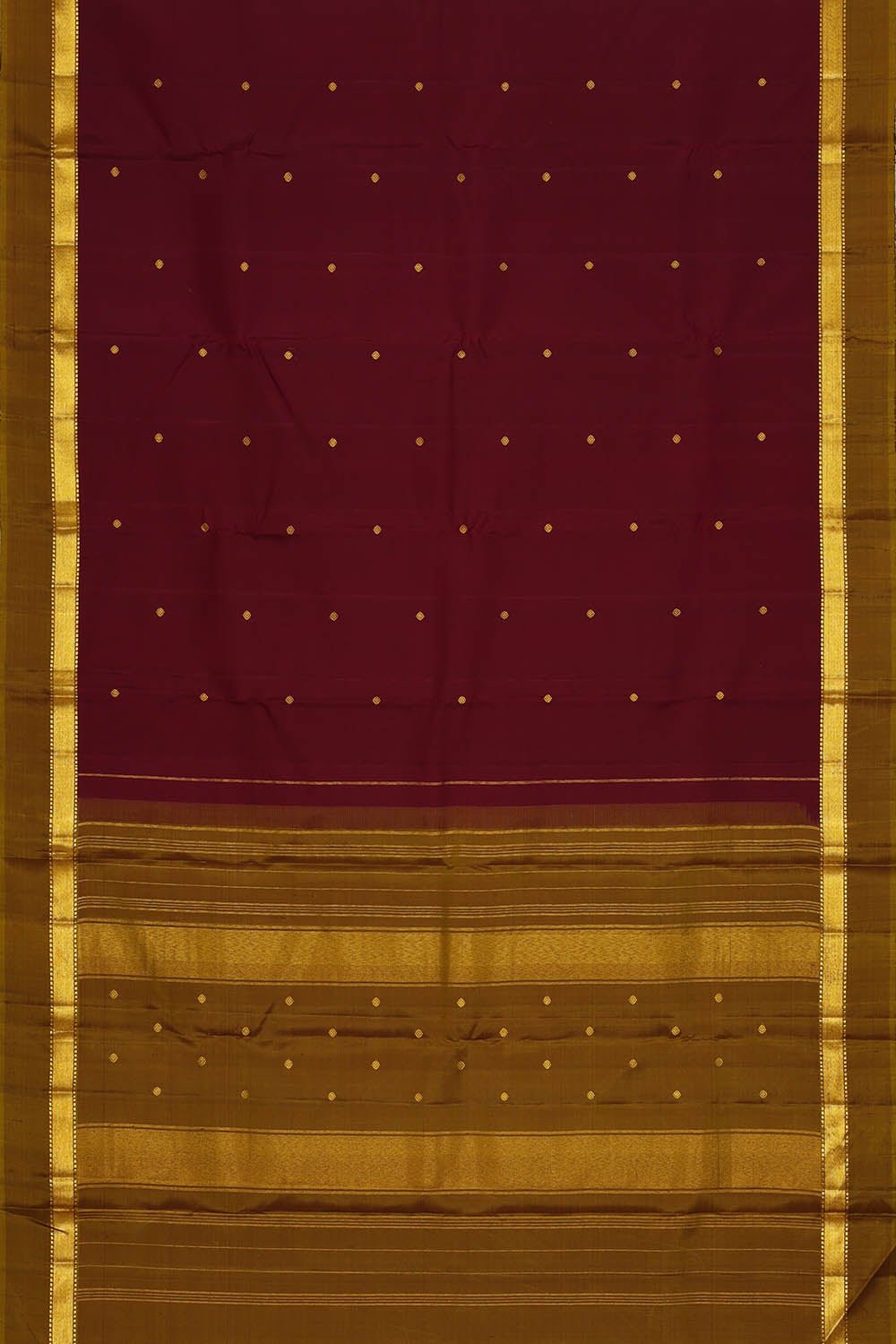 Image of Arani Silk Wine Purple Saree