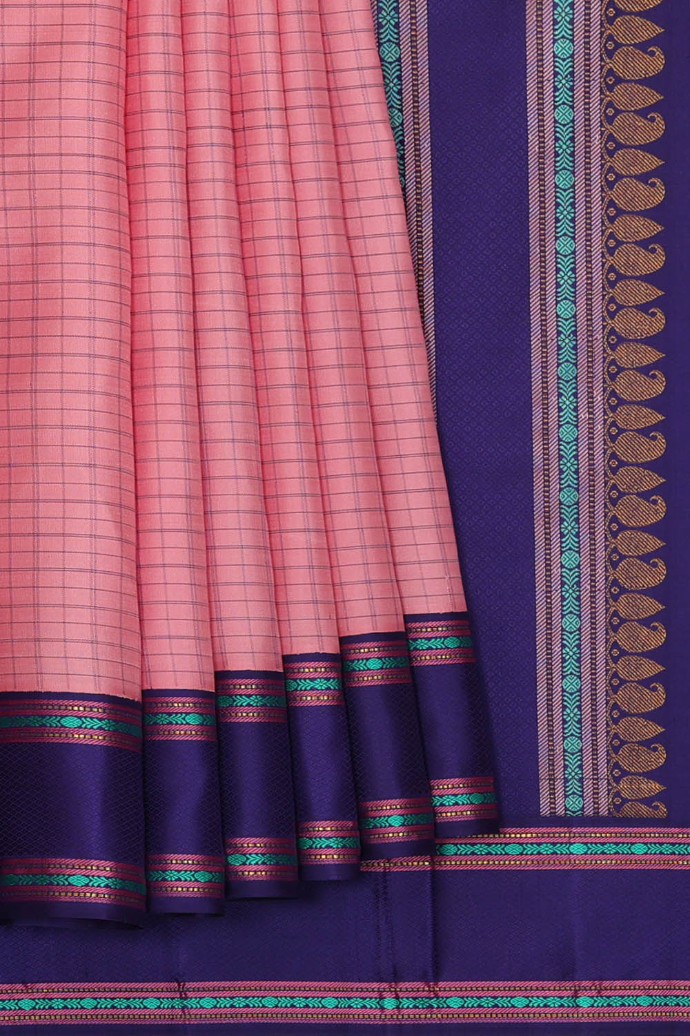 Image of Arani Silk Pink Saree