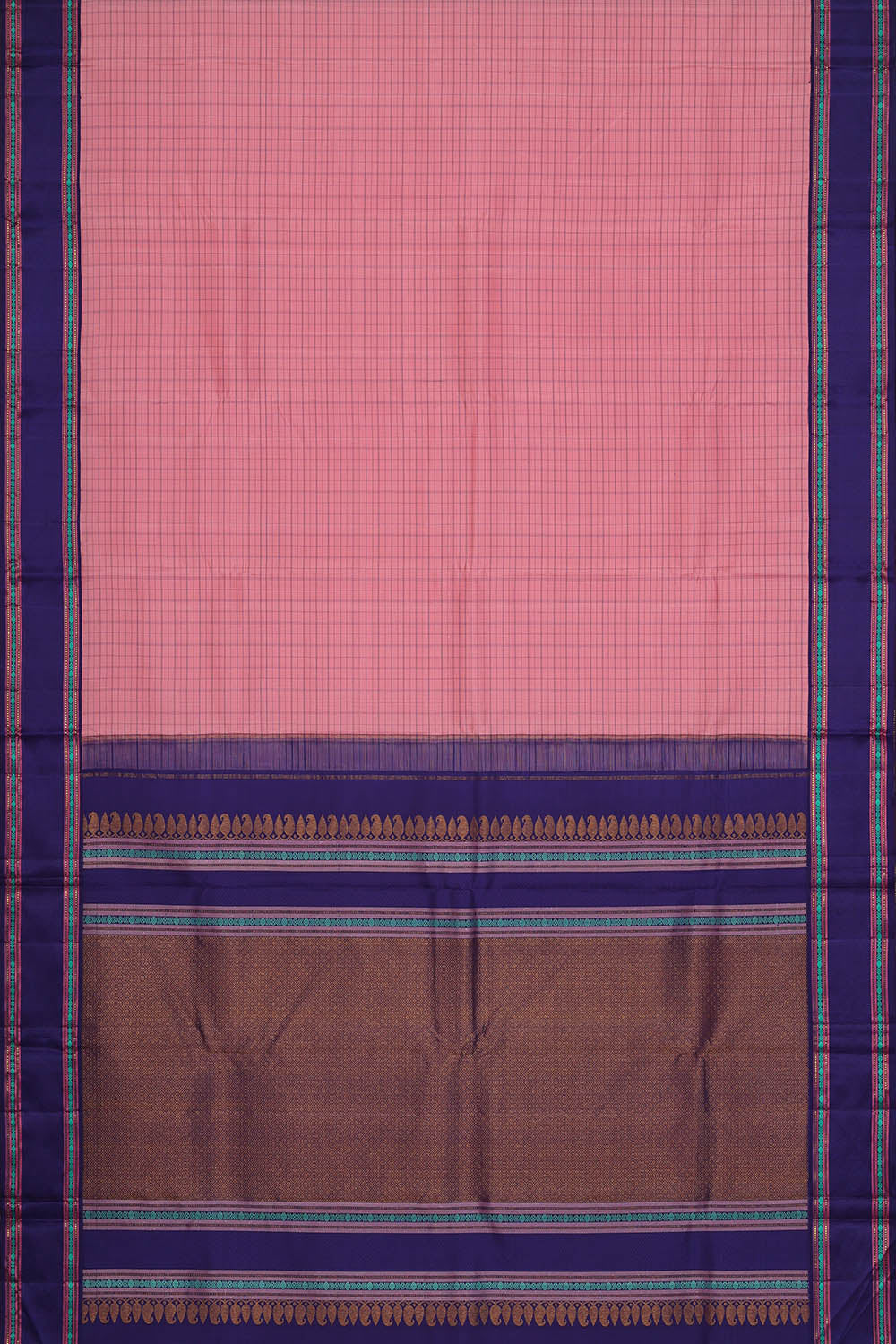 Image of Arani Silk Pink Saree