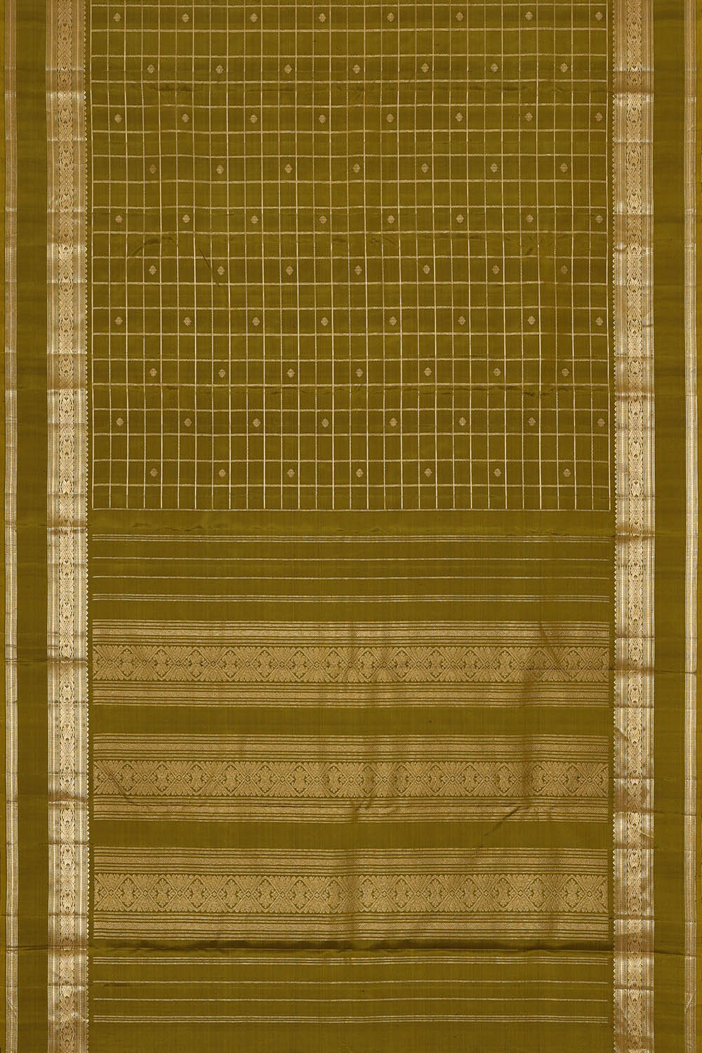 Image of Arani Silk Green Saree