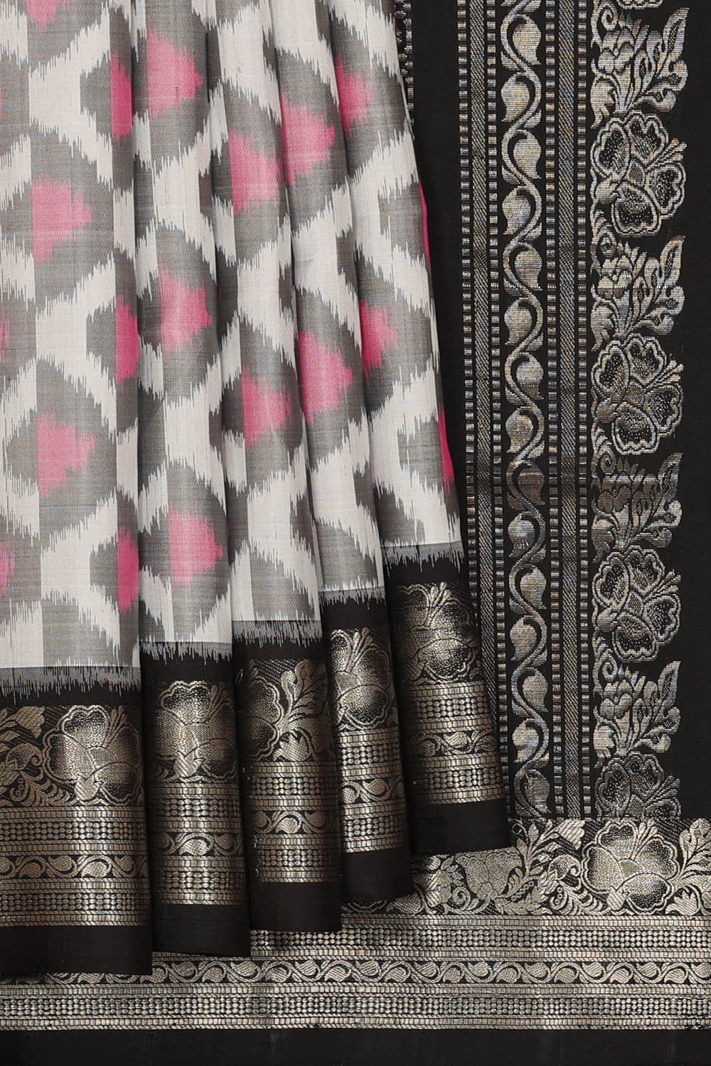 Image of South Silk Grey Saree