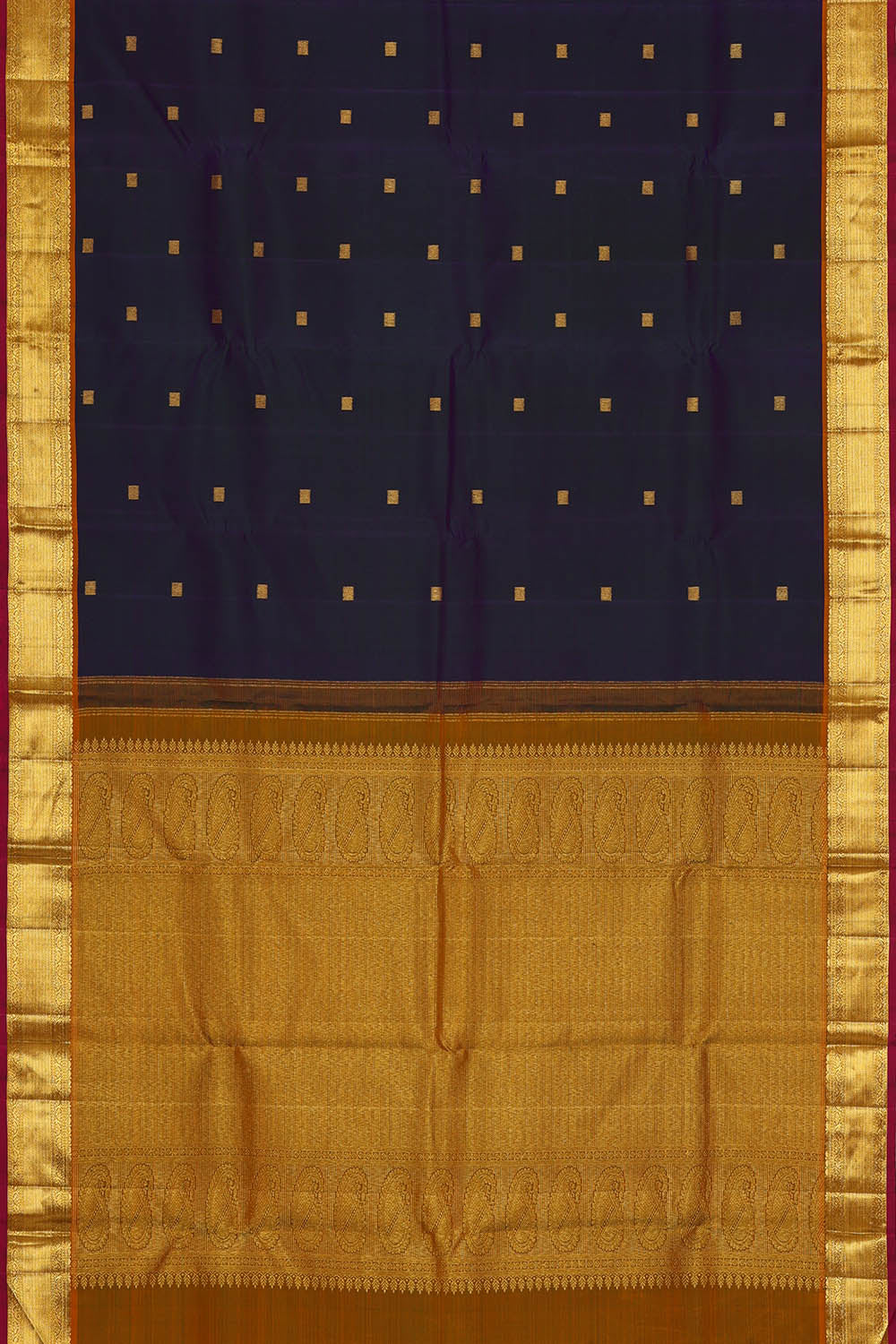 Image of Arani Silk Blue Saree