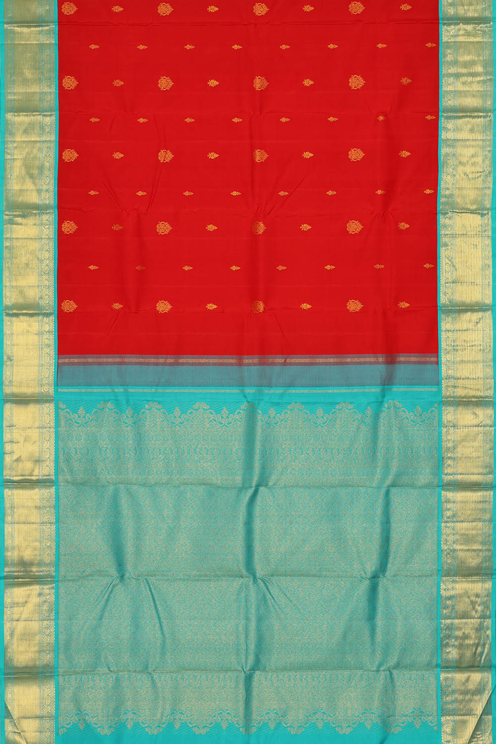 Image of Arani Silk Red Saree