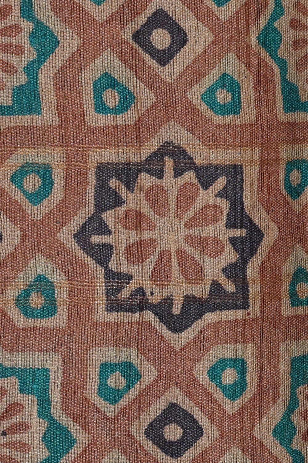 Image of Tussar Silk Dark Beige Saree