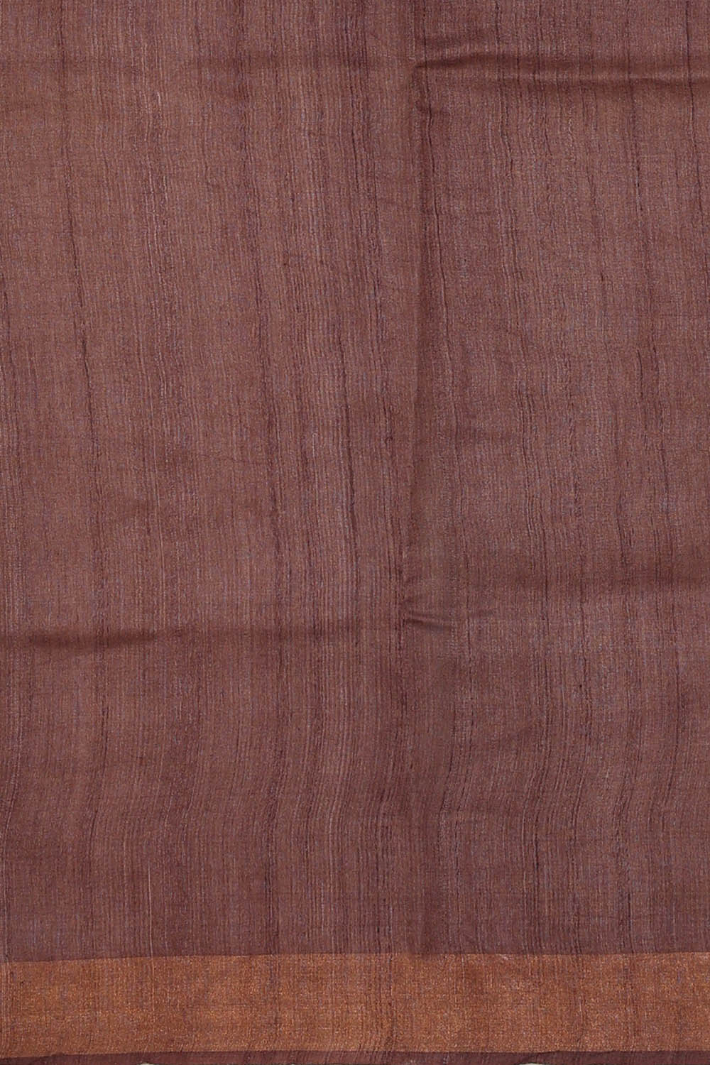 Image of Tussar Silk Beige Saree