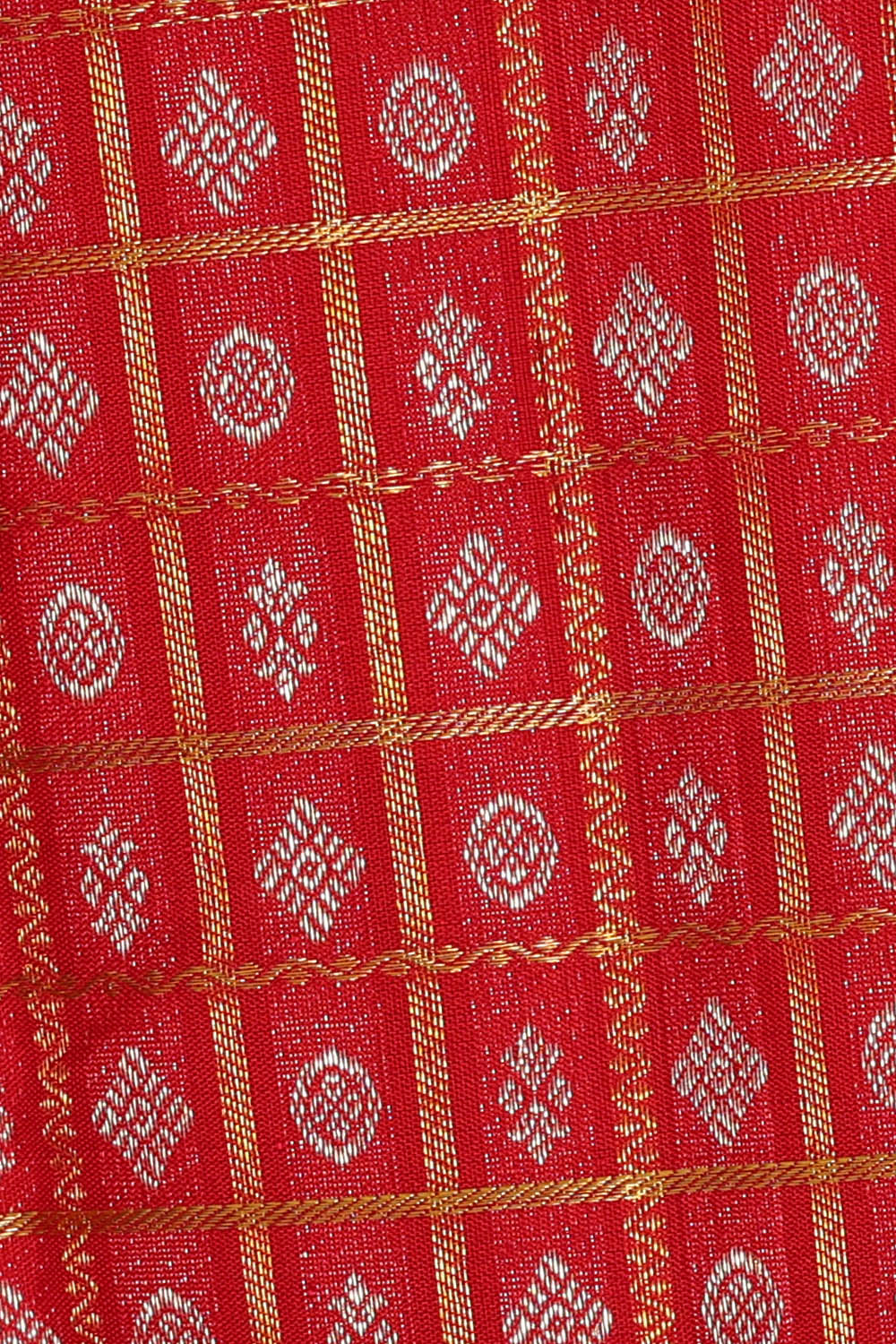 Image of Arani Silk Red Saree