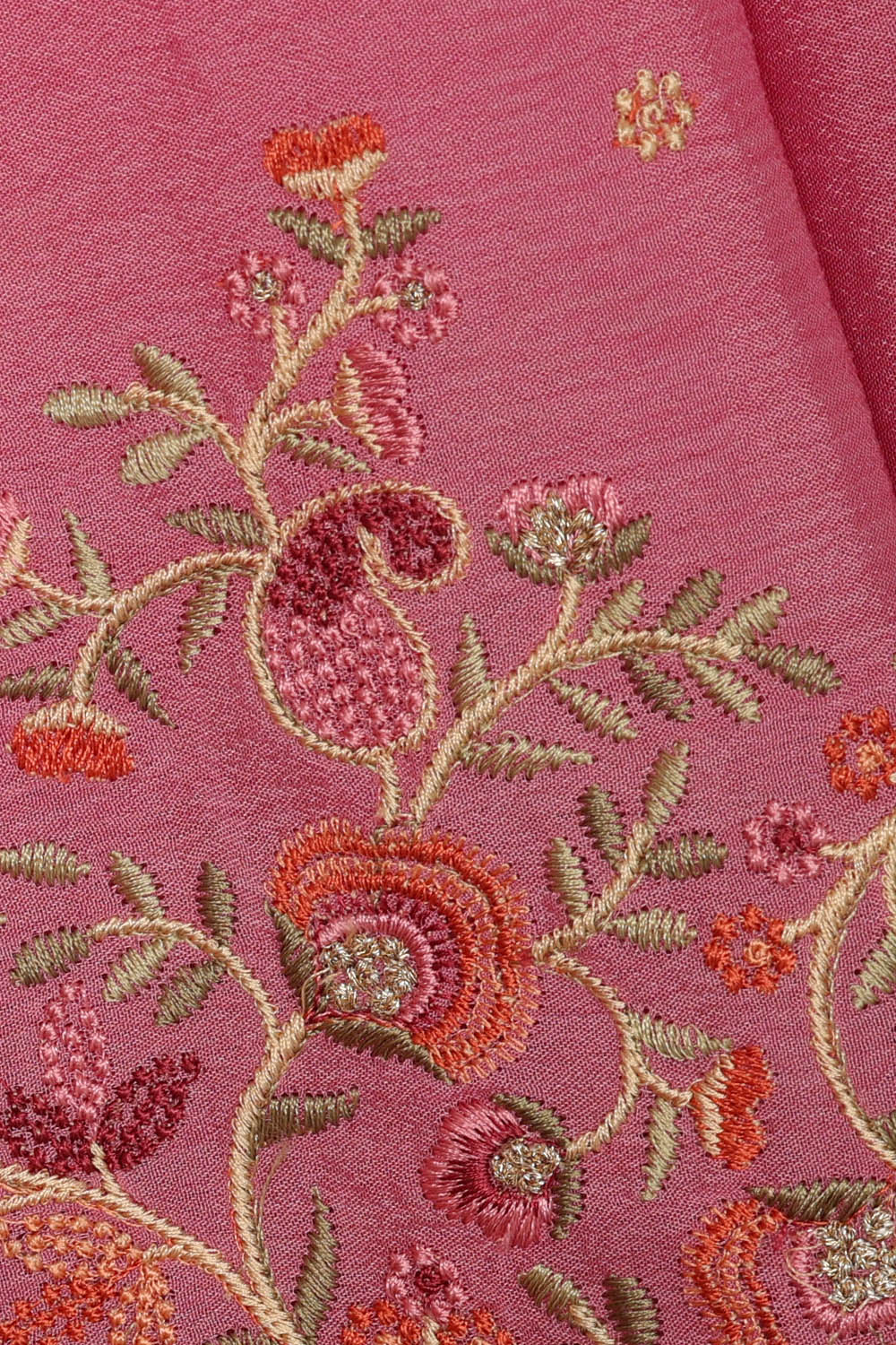 Image of Crepe Pink Saree