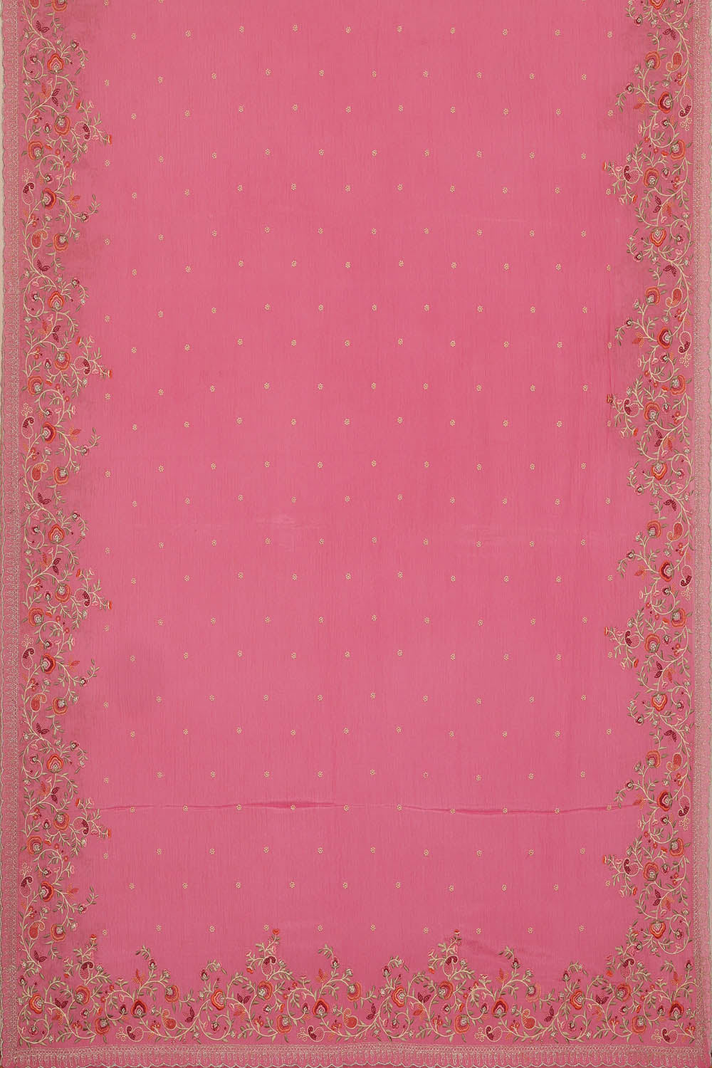 Image of Crepe Pink Saree