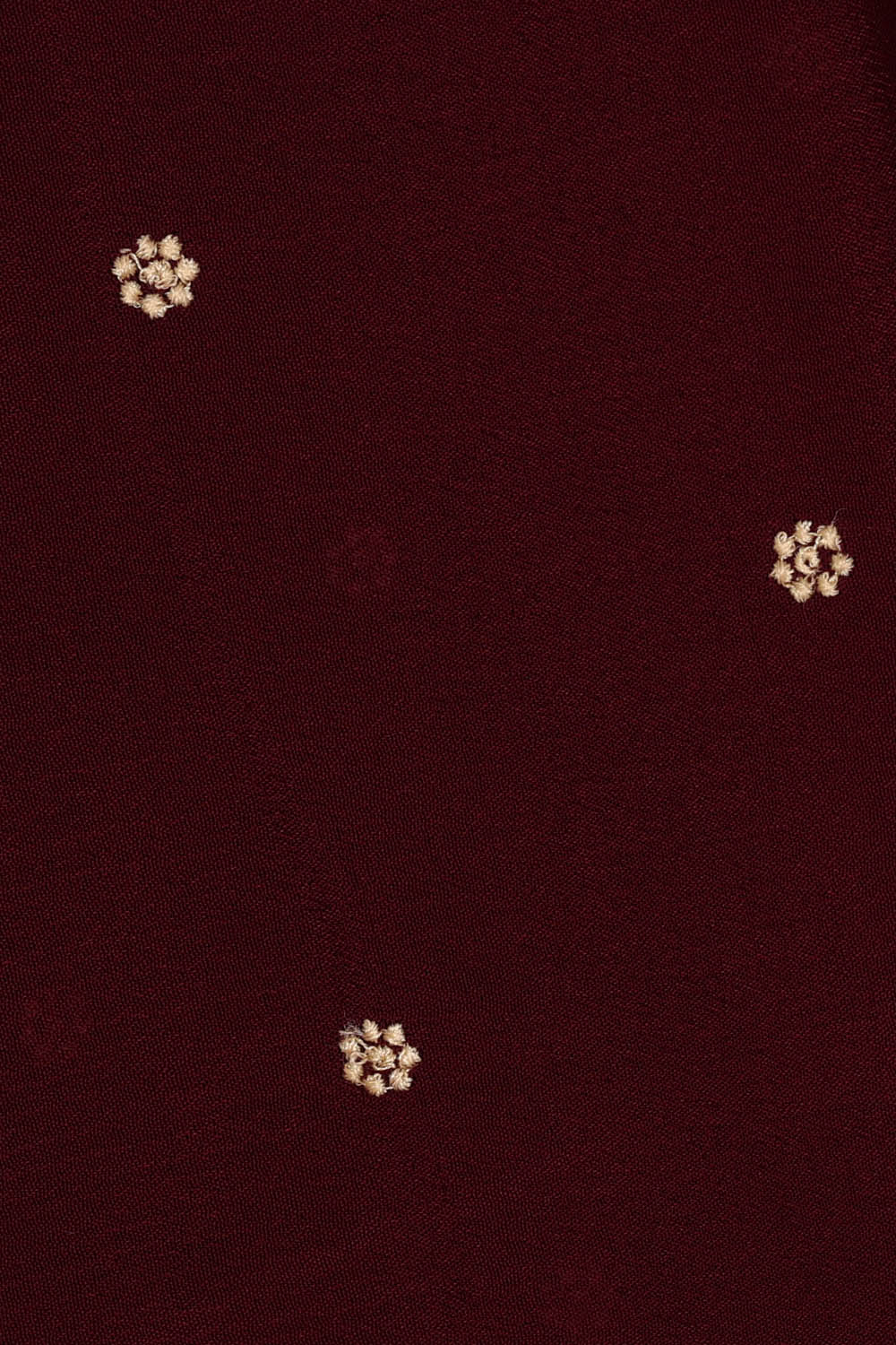 Image of Crepe Dark Maroon Saree