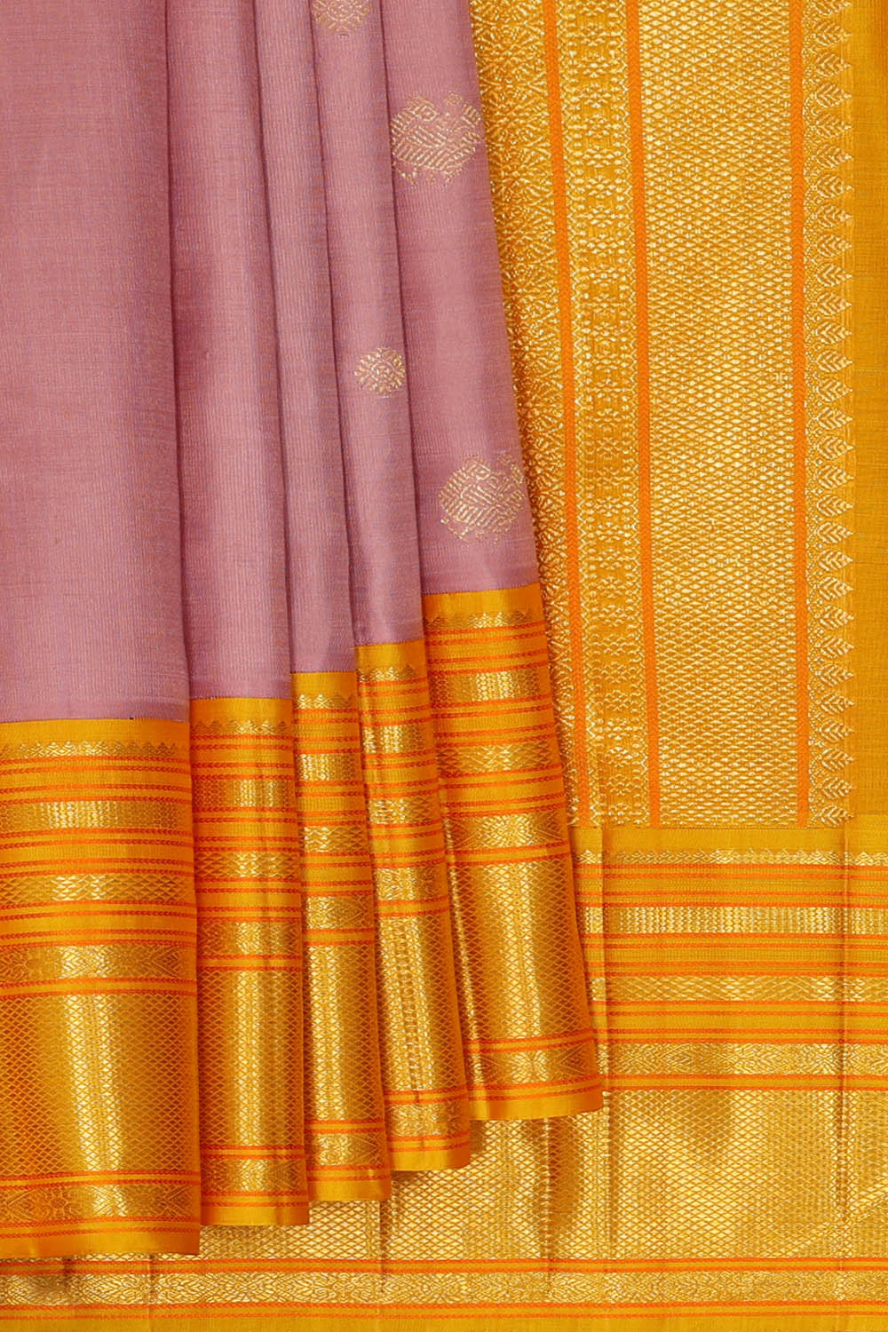 Image of Arani Silk Purple Saree