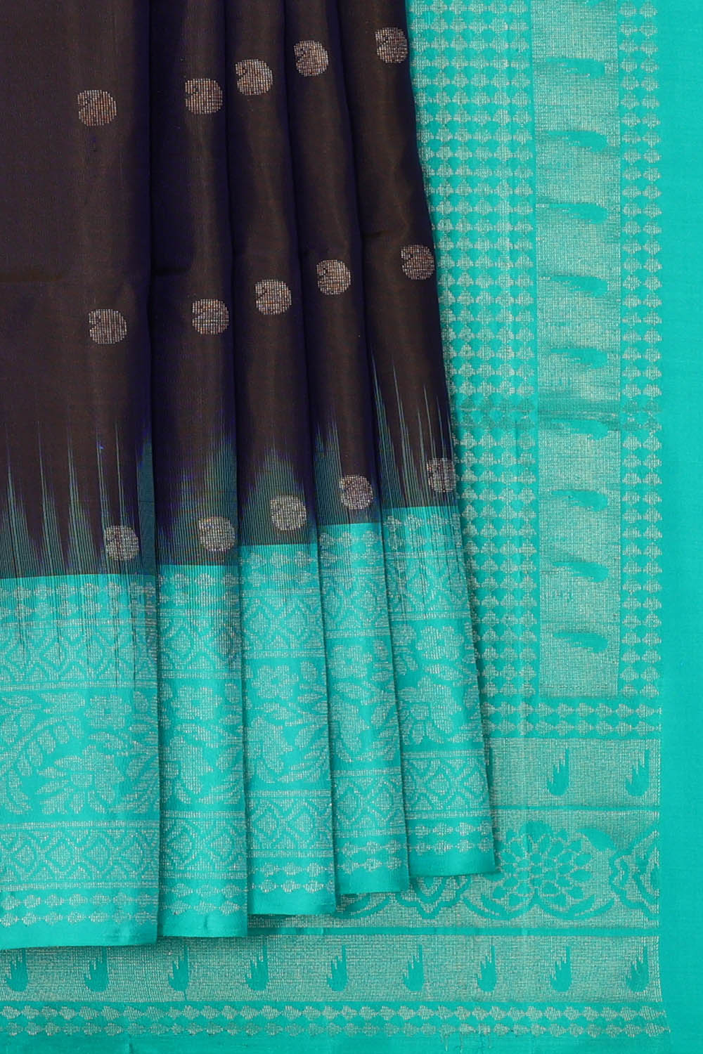 Image of South Silk Black Saree