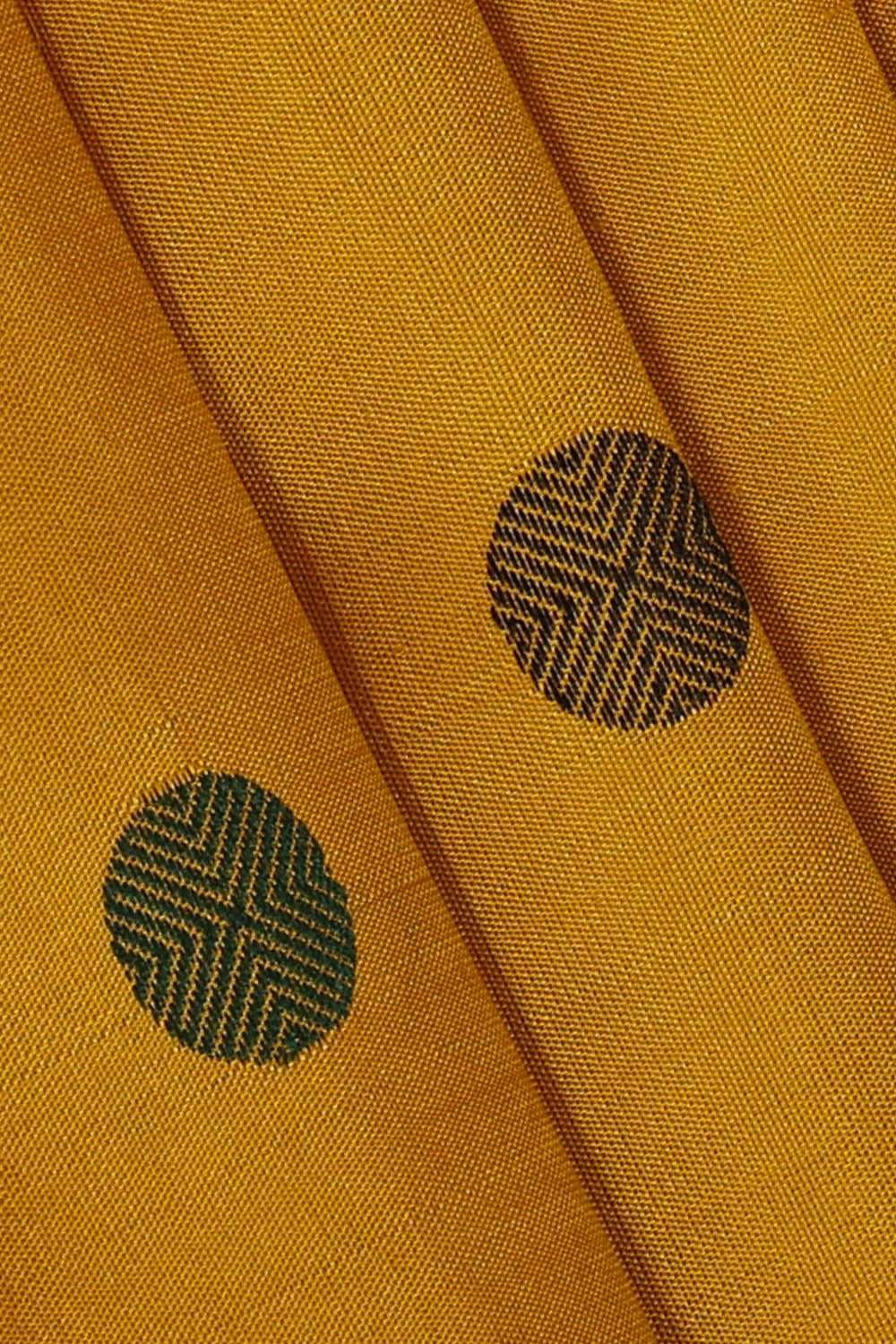 Image of Arani Silk Yellow Saree