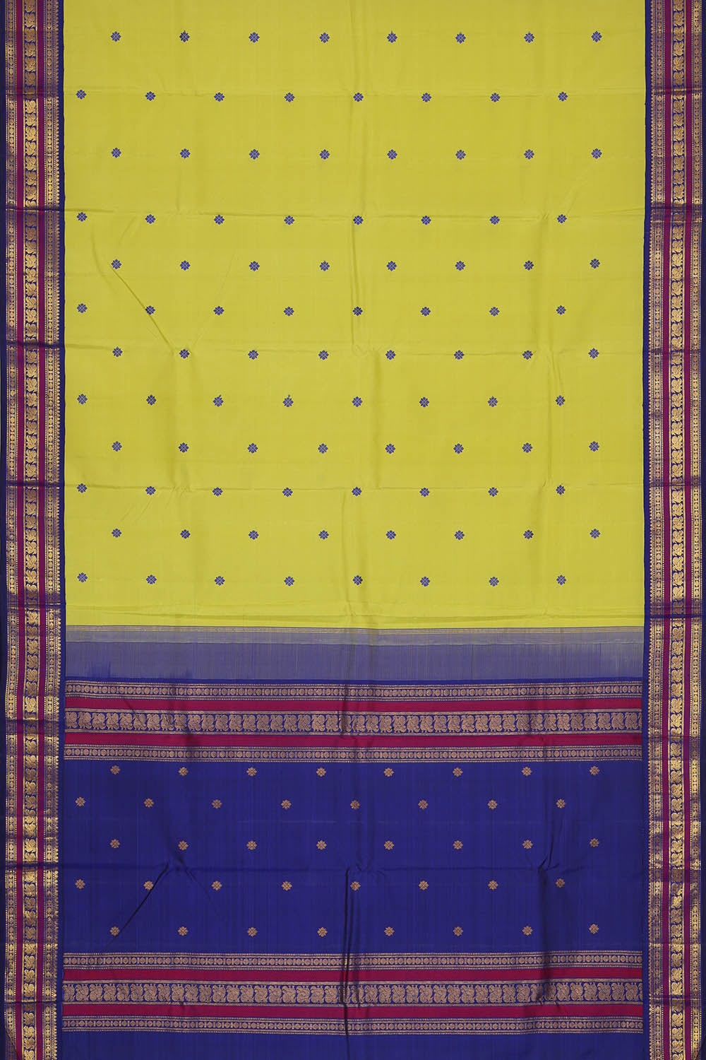 Image of Arani Silk Green Saree