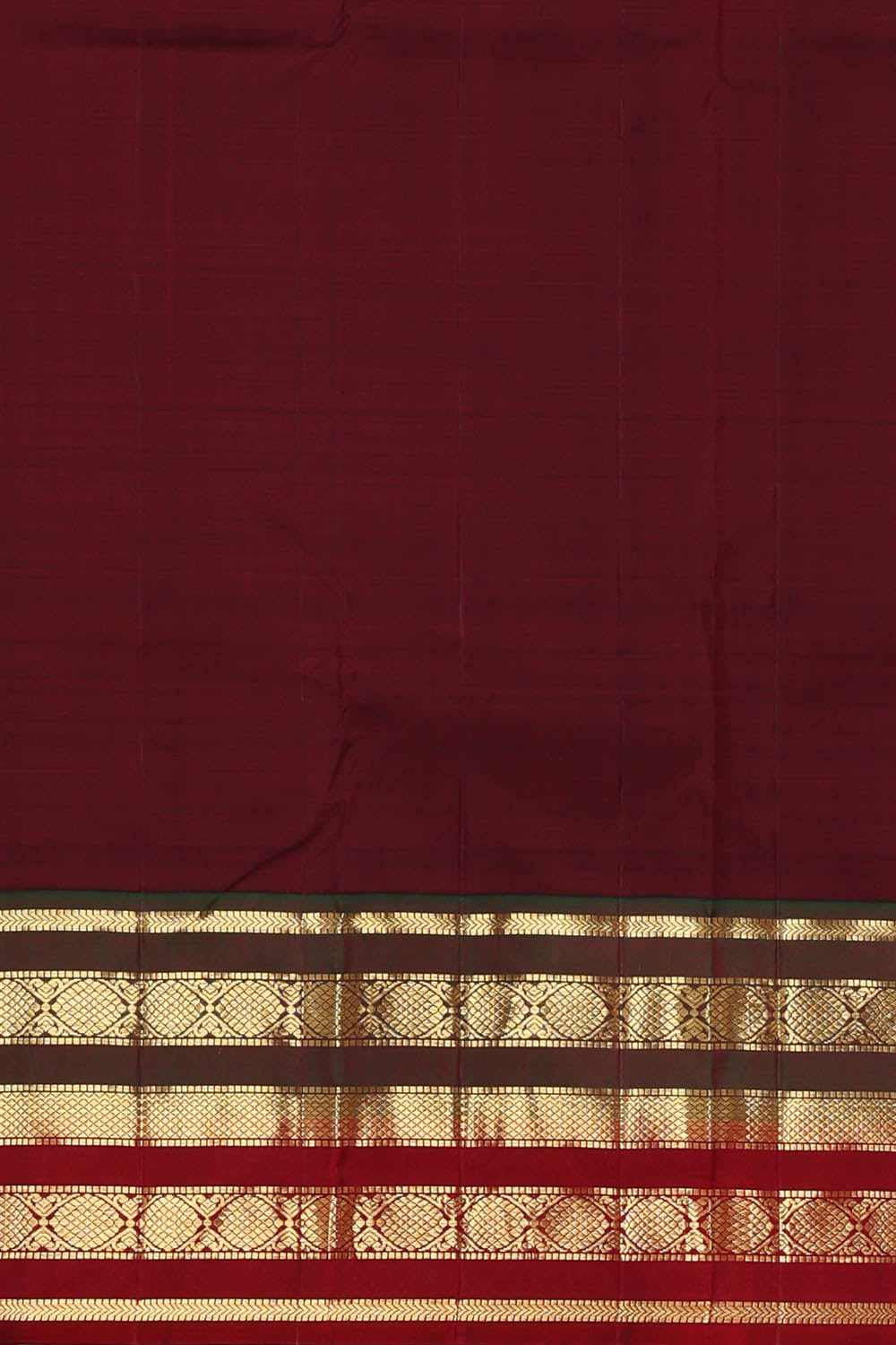 Image of Arani Silk Yellow Saree