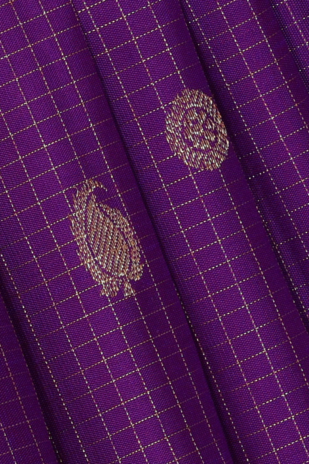 Image of Arani Silk Violet Saree