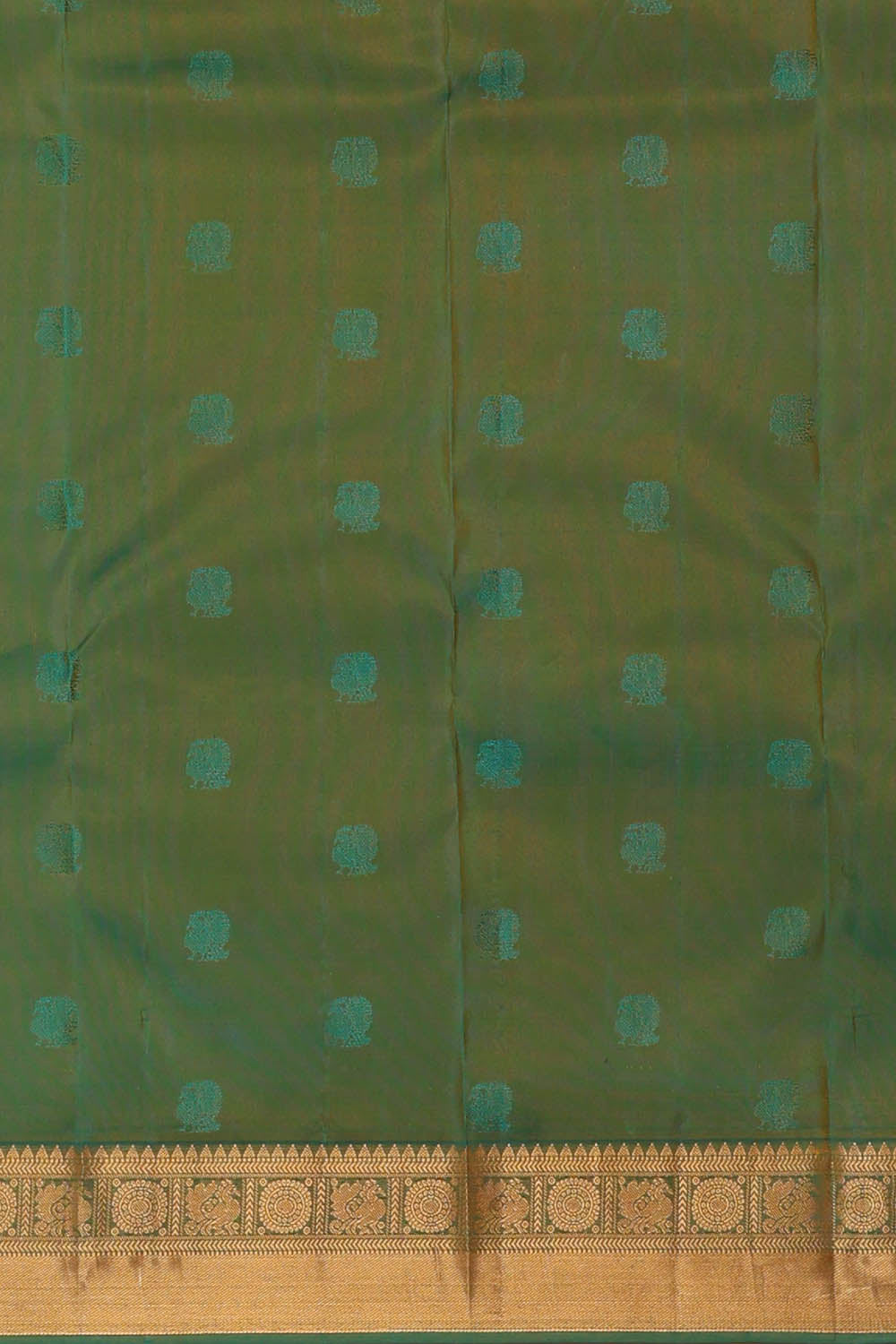 Image of Kanchipattu Silk Yellow Saree
