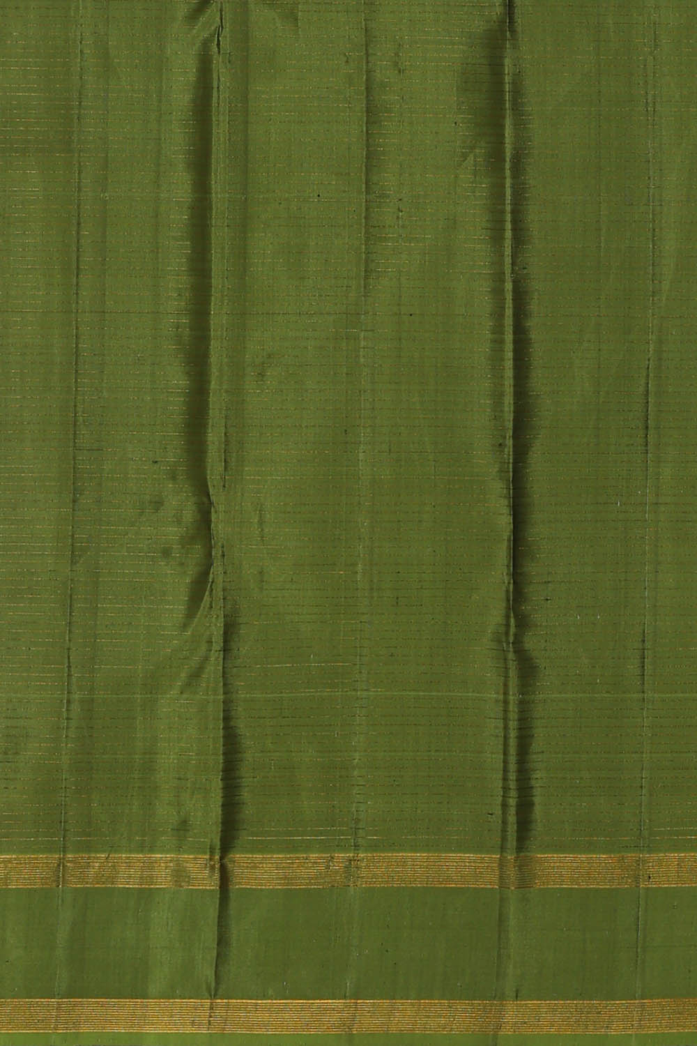 Image of Arani Silk Bottle Green Saree