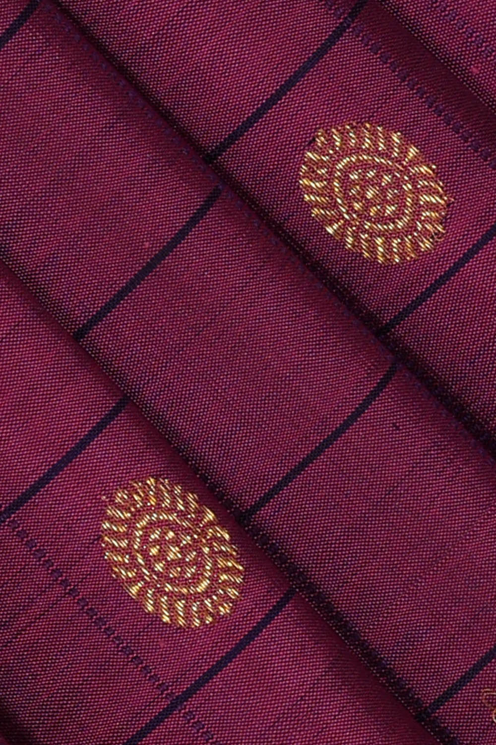 Image of Arani Silk Purple Saree