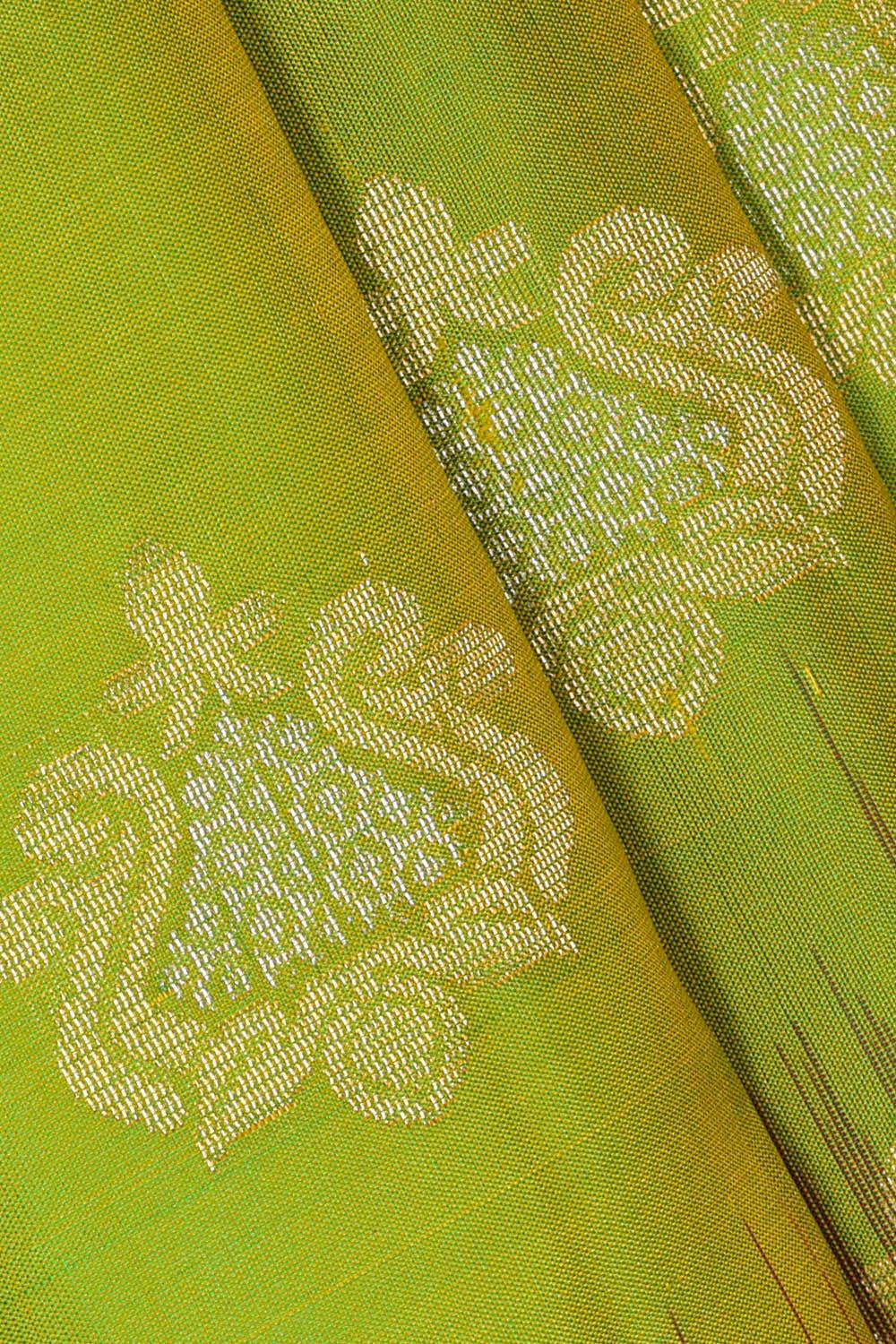 Image of Kanchipattu Silk Green Saree