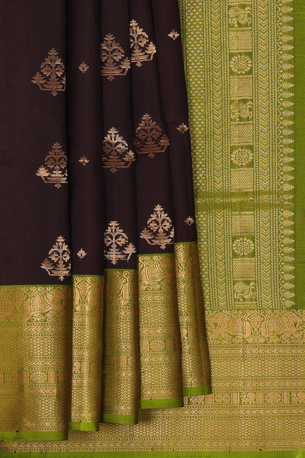 Image of South Silk Violet Saree