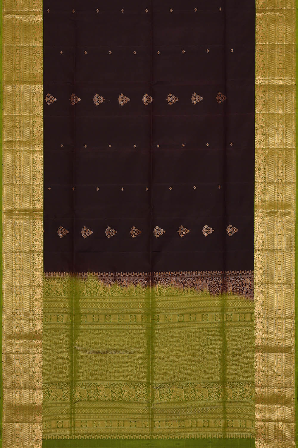 Image of South Silk Violet Saree