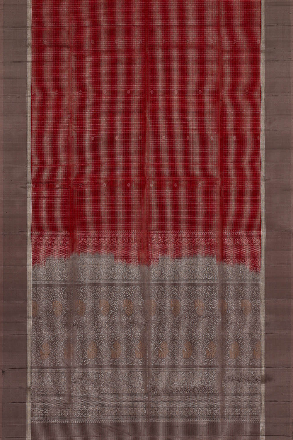 Image of South Silk Maroon Saree