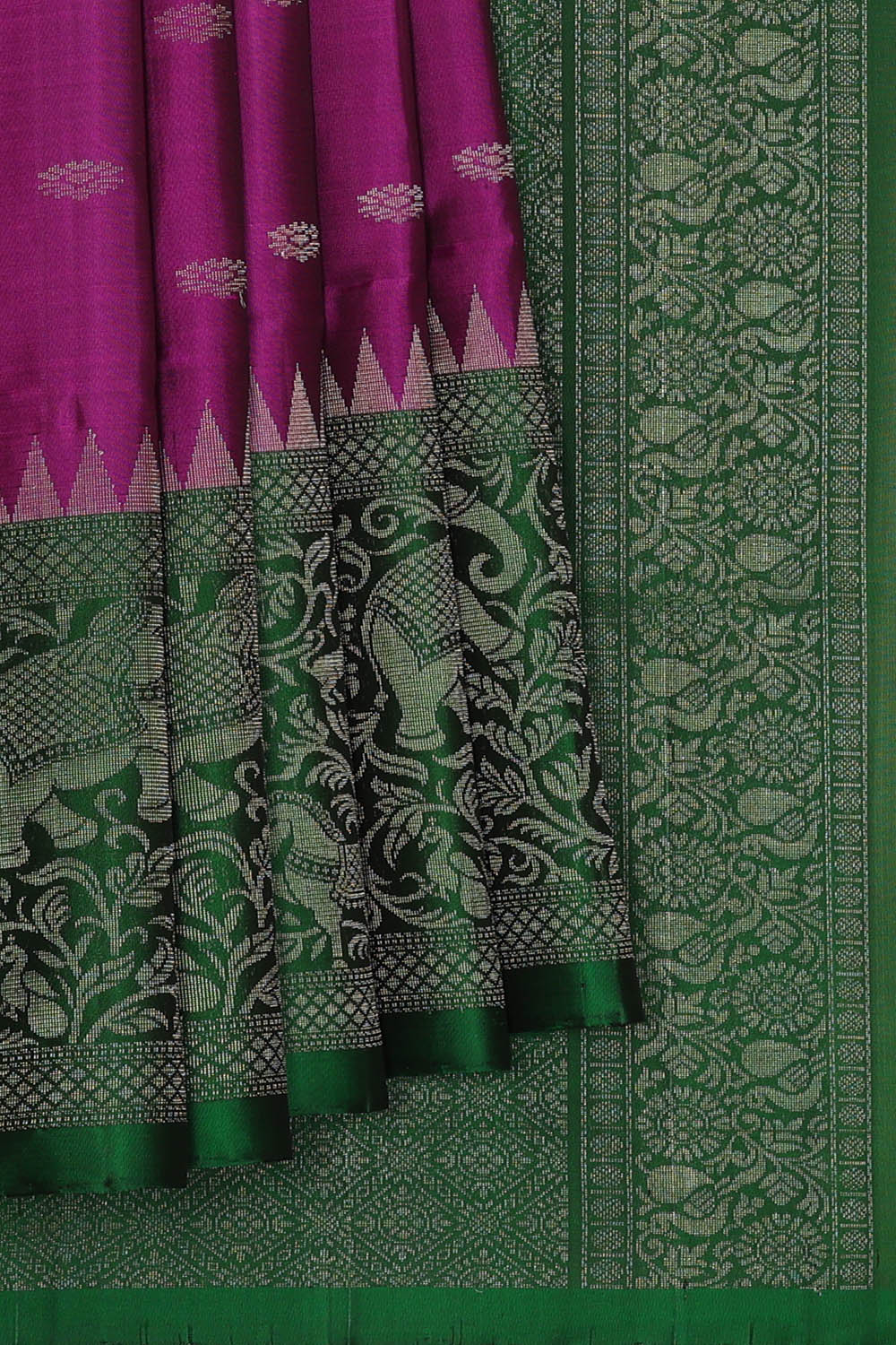 Image of Purple South Silk Saree