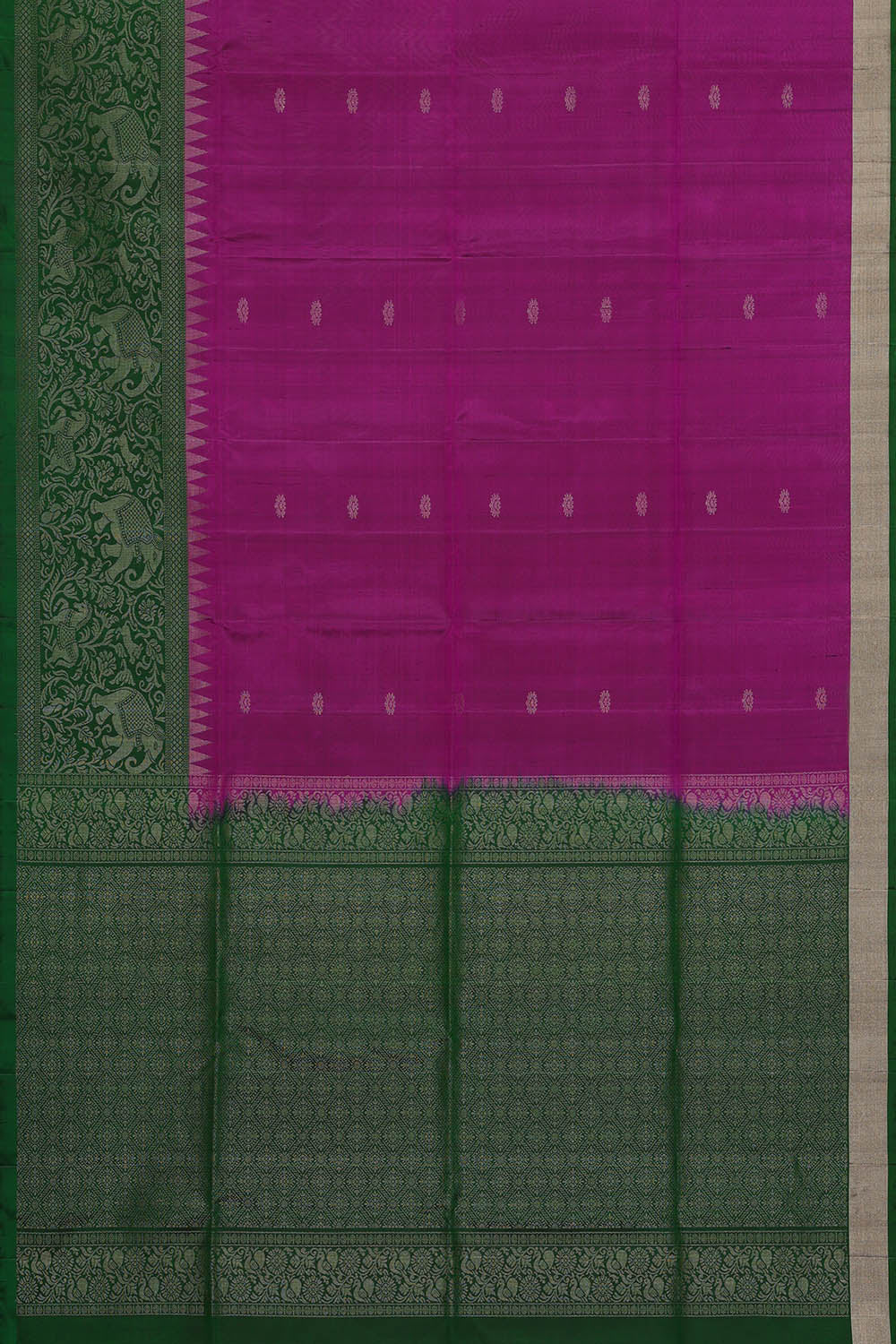 Image of Purple South Silk Saree