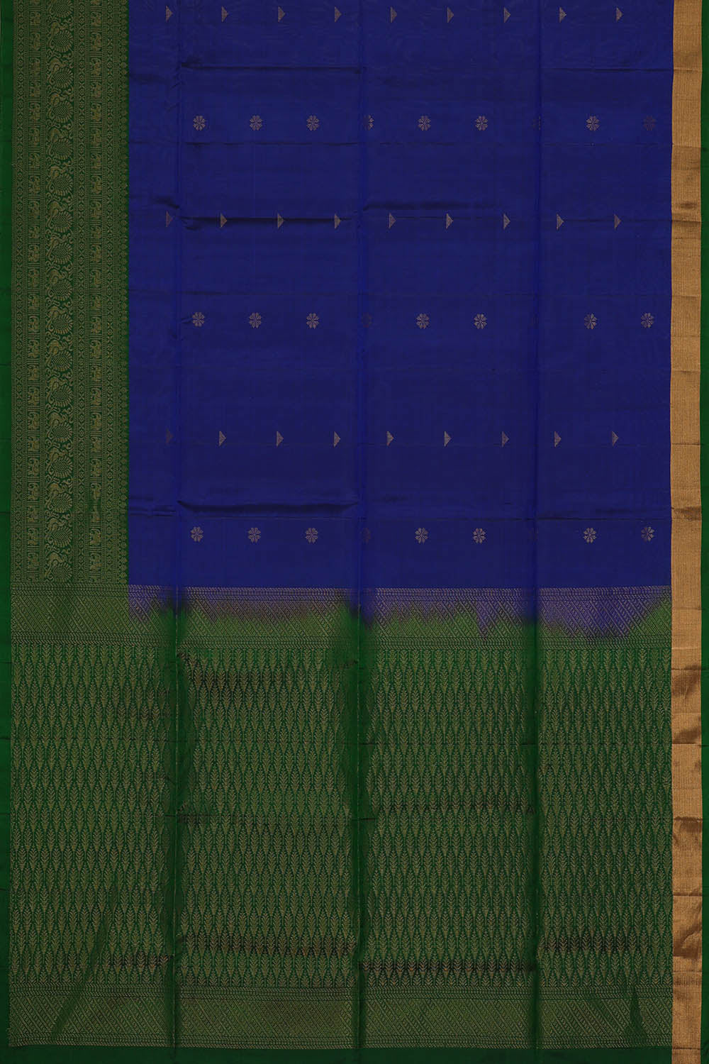 Image of South Silk Royal Blue Saree