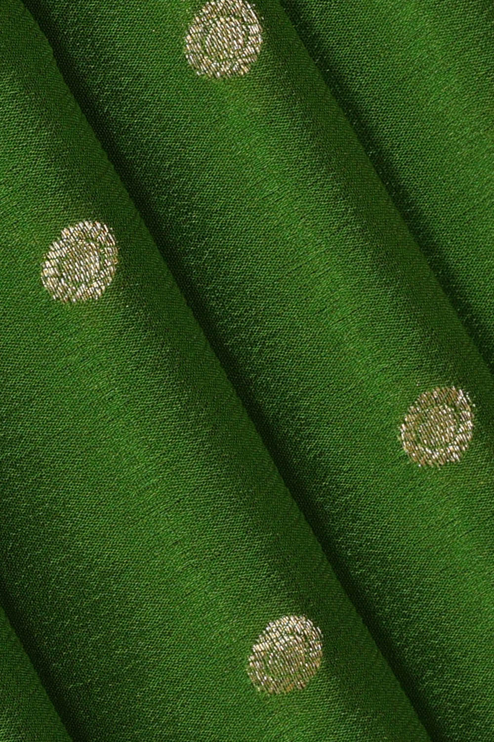 Image of Green Crepe Saree