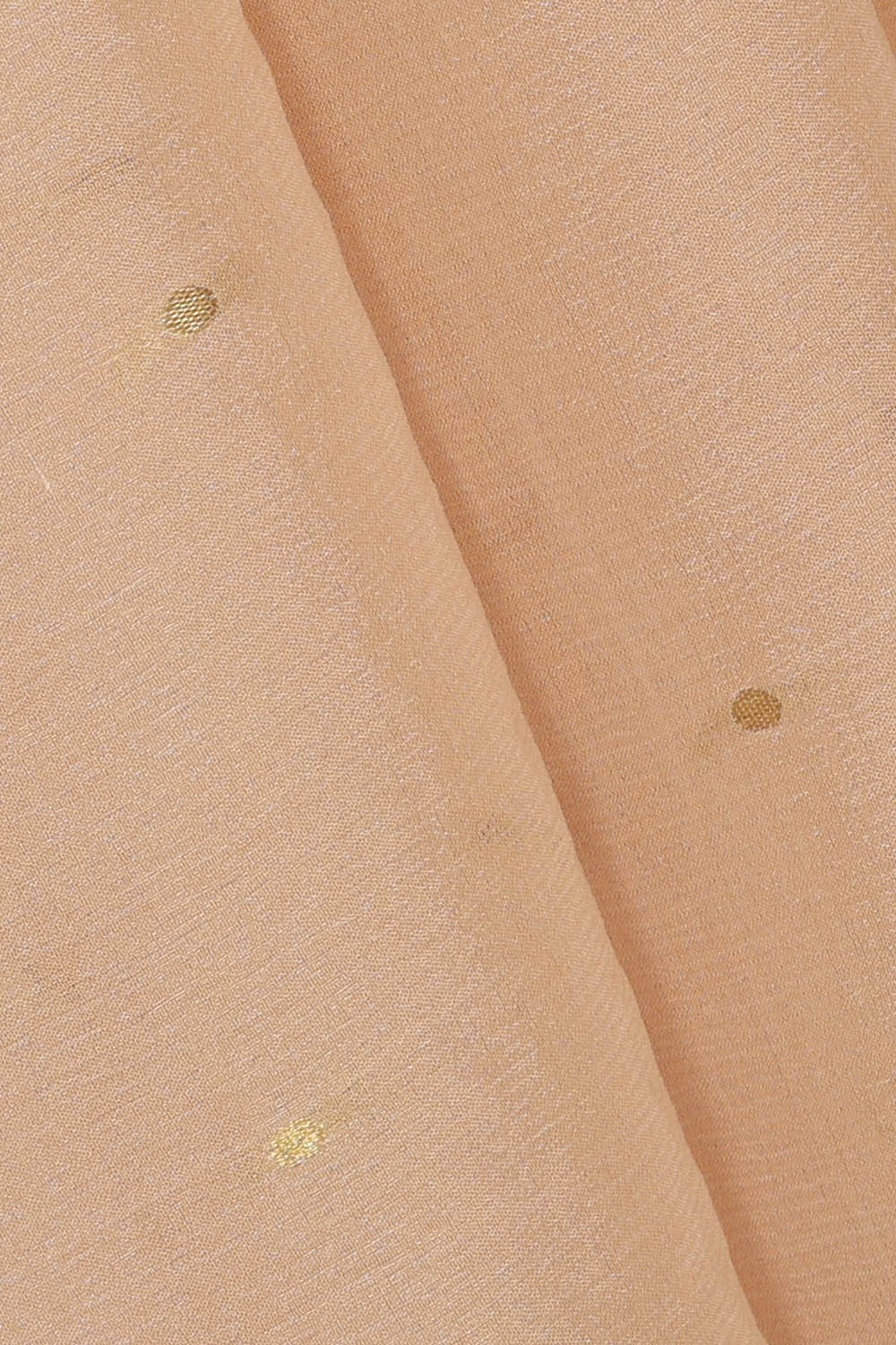 Image of Off-White Crepe Saree
