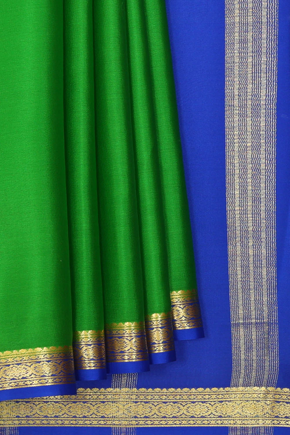 Image of Binny Crepe Green Saree