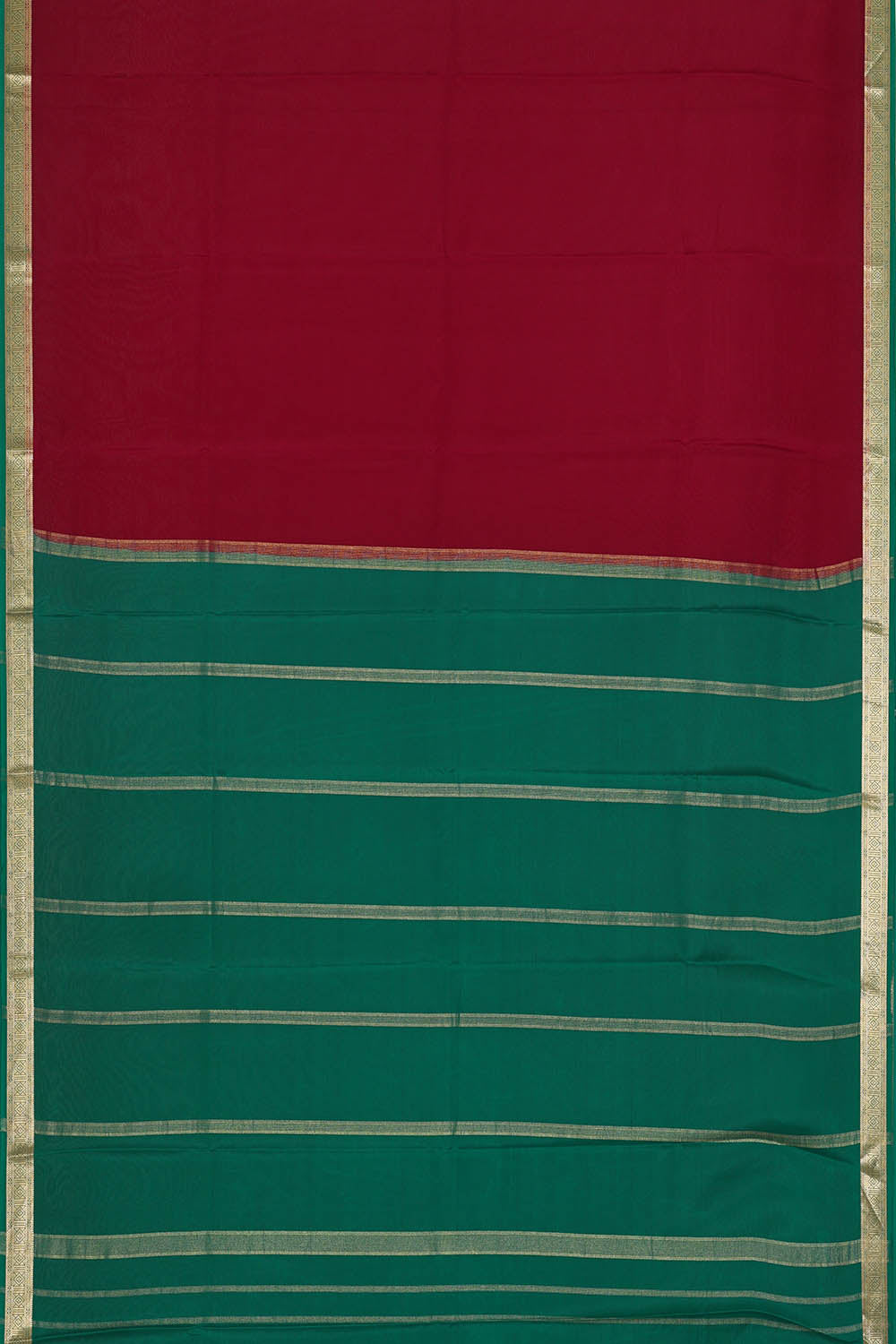 Image of Binny Crepe Wine Purple Saree
