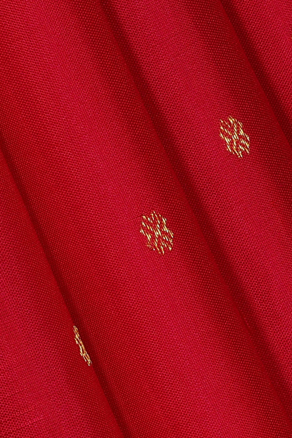 Image of Arani Silk Red Saree