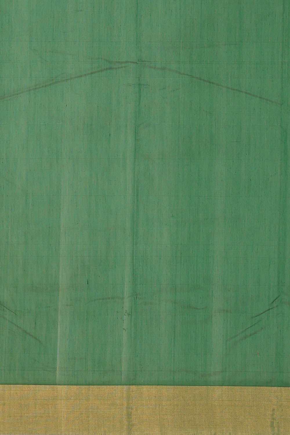 Image of Chanderi Cotton Silk Green Saree