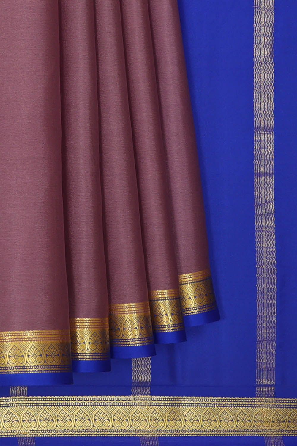 Image of Binny Crepe Dusky Lavender Saree