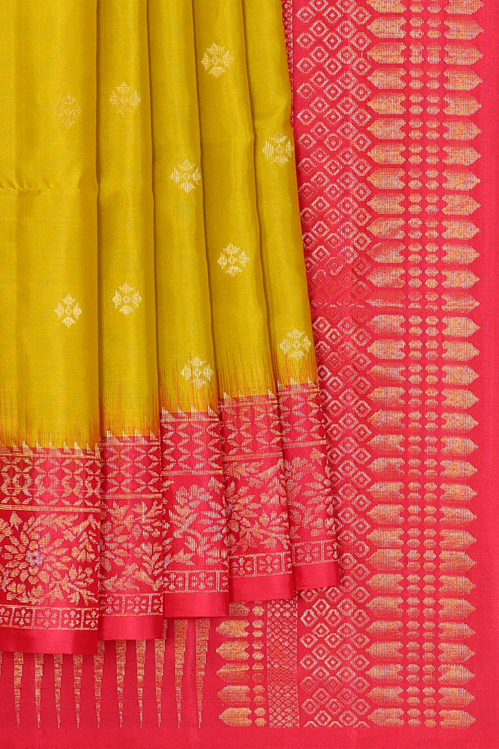 Image of South Silk Green Saree