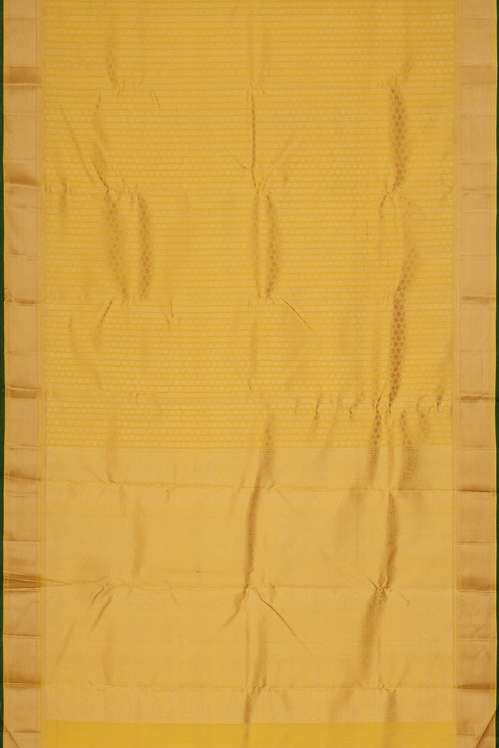 Image of Arani Silk Yellow Saree