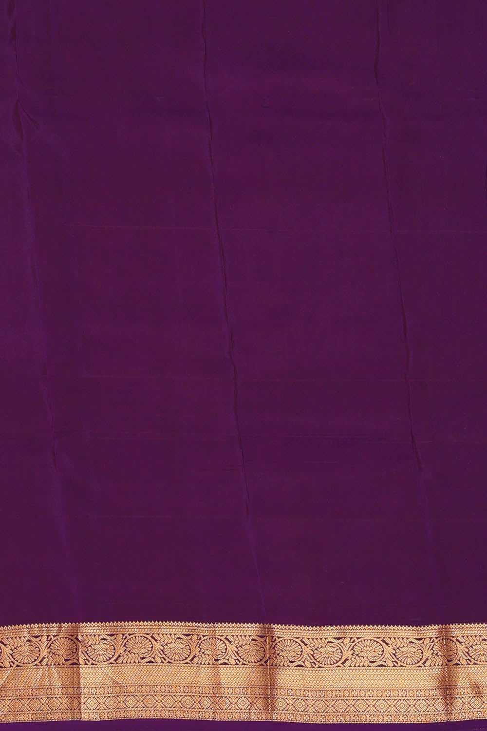 Image of Honey-Mustard South Silk Saree