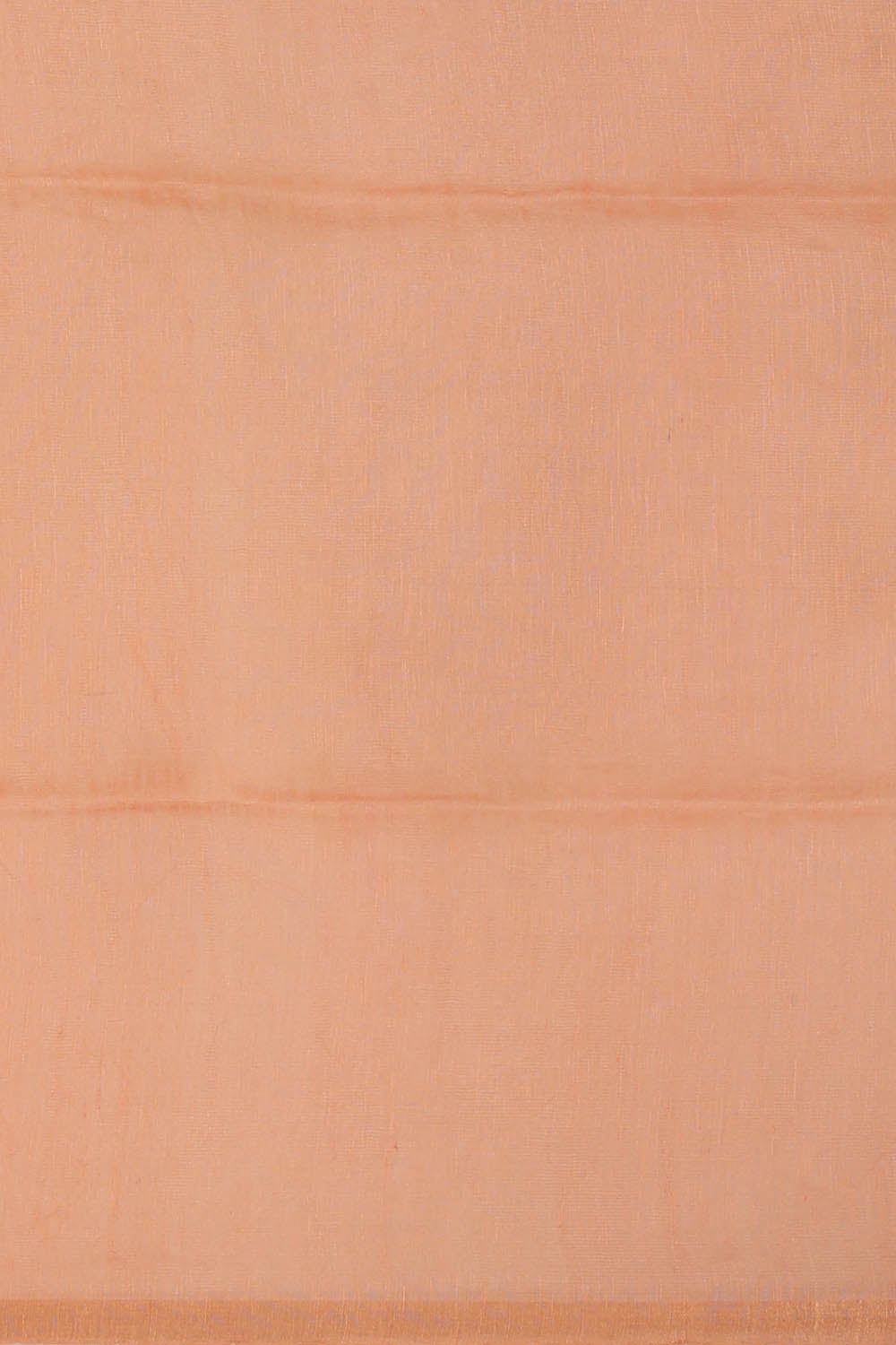Image of Banarasi Linen Peach Saree