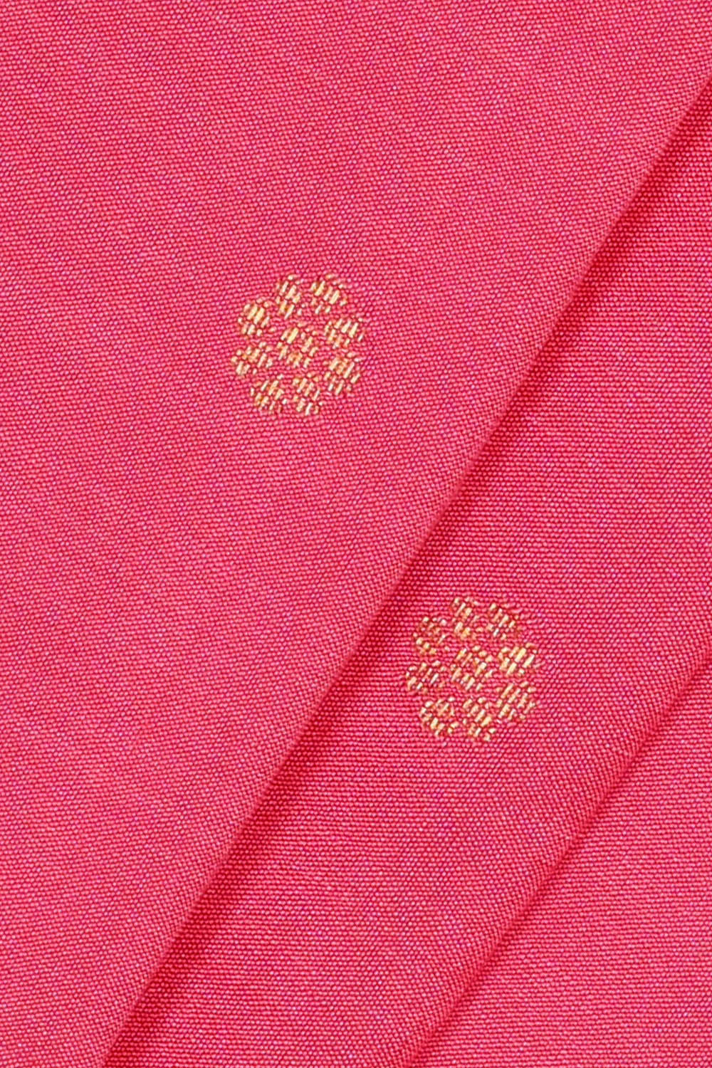 Image of Fuchsia-Pink Narayanpet Silk Saree