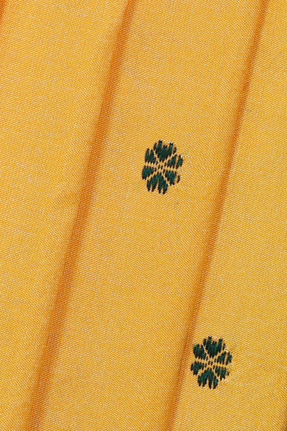 Image of Yellow Narayanpet Silk Saree