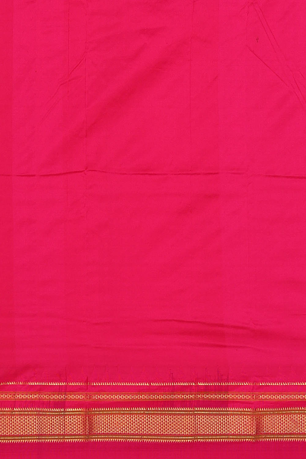 Image of Bottle-Green Narayanpet Silk Saree