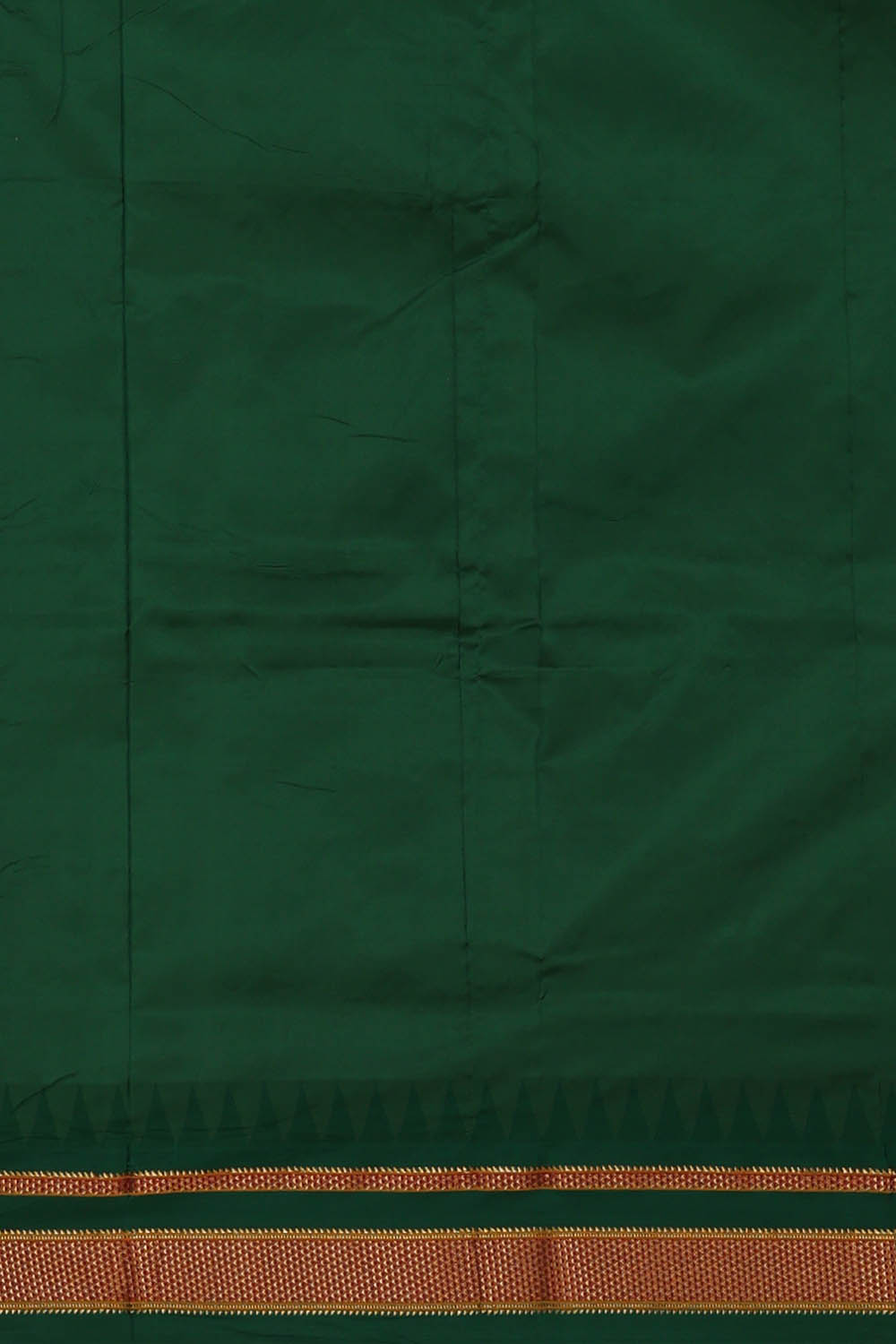 Image of Off-White Narayanpet Silk Saree